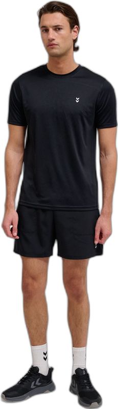 Hummel - Pulse - Workout Shorts - Zwart - Lichtgewicht en Ademend Materiaal