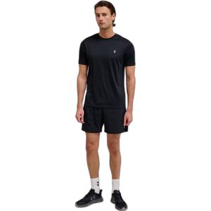Hummel - Pulse - Workout Shorts - Zwart - Lichtgewicht en Ademend Materiaal