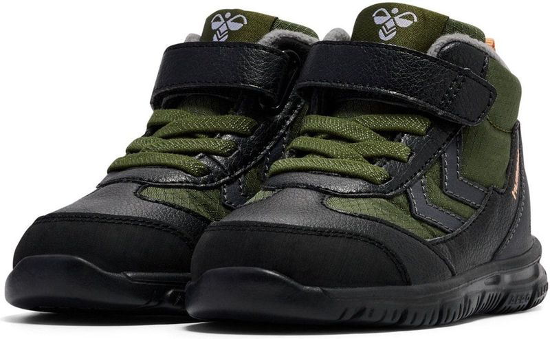 Hummel - Crosslite - Laarzen - Grijs - Olijfgroen - Oranje - Zwart