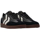 Sneakers - Laag - Zwart - Leer - Logoprint