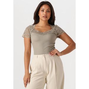 Rosemunde - Beatha Capsleeve - Blousetop - Groen - Katoen