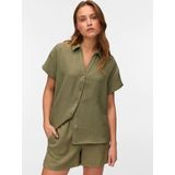 Vero Moda Blouse Vmmelaney Queeny Ss Shirt Wvn Ga 10325866 Laurel Wreath Dames Maat - XS