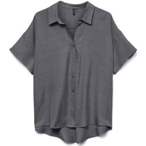 VERO MODA Dames Vmmelaney Queeny Ss Shirt WVN Ga Noos, Excalibur, M