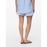 Vero Moda - Korte Broek - Chambray Blue Melange - 100% Polyester