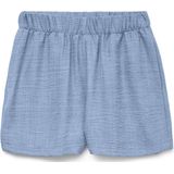 Vero Moda - Korte Broek - Chambray Blue Melange - 100% Polyester