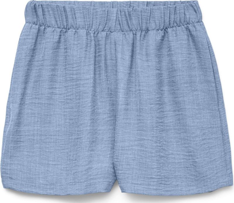 Vero Moda - Korte Broek - Chambray Blue Melange - 100% Polyester