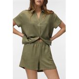 Vero Moda - Korte Broek - Laurel Wreath/Melange - 100% Polyester