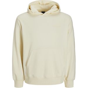 JACK & JONES Heren Jcointerlude Tonal Back Print Sweat Hood, Sweet Corn, XL