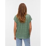 VERO MODA - VMMAYA AVA - T-shirt - Riet - Gerecycled Materiaal