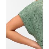 VERO MODA - VMMAYA AVA - T-shirt - Riet - Gerecycled Materiaal