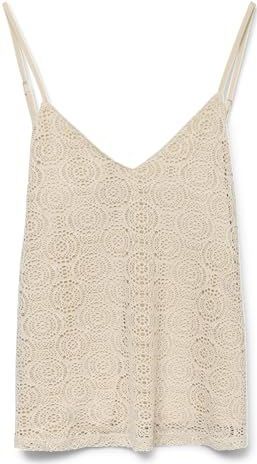 Vmmaya - Top - Mouwloos - V-Hals - Regular Fit