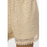 VERO MODA - VMMAYA - Korte Broek - Beige - Regular Fit - Hoge Taille