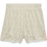 VERO MODA - VMMAYA - Korte Broek - Beige - Regular Fit - Hoge Taille