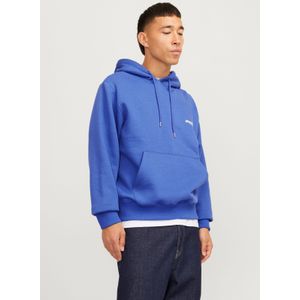 Jack & Jones - Beaucoup Blue - Sweater - Katoen/Polyester - Regular Fit