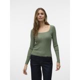 Vmcecilie - Gebreide Pullover - U-Hals - Slim Fit - Lange Mouwen