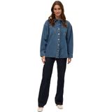 Vmjennie - Denim Overhemd - Oversized - Lange Mouwen - Relaxed Fit