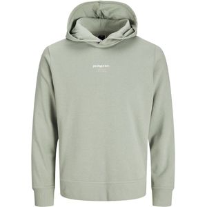 JACK & JONES Heren Jcotarmac Camo Back Print Hood, Aqua Gray, S