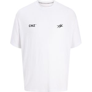 Jack & Jones - CNZ Berlin Shirt - T-shirt - Wit - Zwart