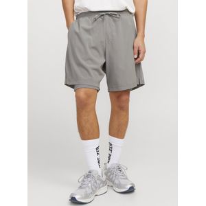 Korte Broeken - Geweven - Zwart - Polyester, Elastaan