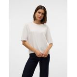 Vmsilje - Gebreide Pullover - O-hals - 2/4 Mouwen - Oversized Fit