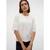 Vmsilje - Gebreide Pullover - O-hals - 2/4 Mouwen - Oversized Fit