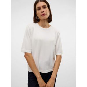 Vmsilje - Gebreide Pullover - O-hals - 2/4 Mouwen - Oversized Fit