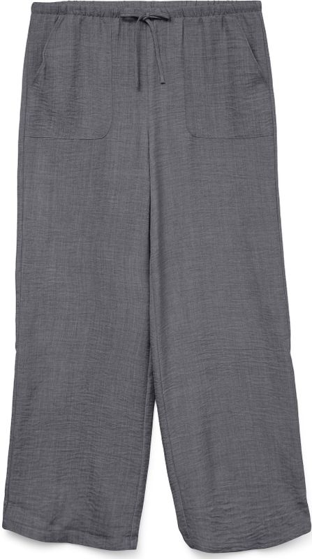 Harembroek - Zwart - Polyester - High Waist Met Strikkoord