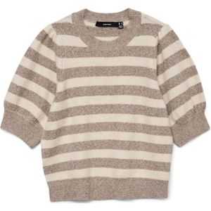 VERO MODA Vmdoffy 2/4 O-Neck Pullover Ga Noos, maansteen, S