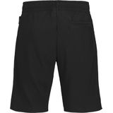 Korte Broeken - Losvallende Shorts - Zwart - Geweven Stof