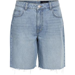 Jeans - Light Blue Denim - Loose Fit - Steekzakken - Modieuze Open Zomen