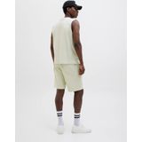 Sweatstof Shorts - Zwart - Elastische Tailleband - Trekkoord