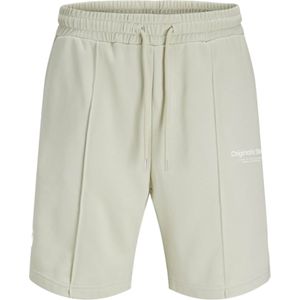 Sweatstof Shorts - Zwart - Elastische Tailleband - Loose Fit