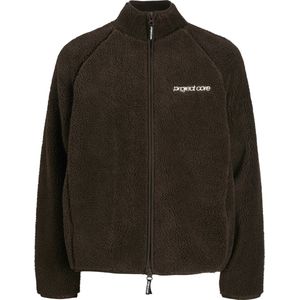 JACK & JONES Tussenjas 'JCOUnion'  chocoladebruin / offwhite