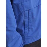 College Jacket - Licht Gevoerd - Zwart - Geribbelde Kraag - Normale Pasvorm