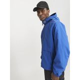 College Jacket - Licht Gevoerd - Zwart - Geribbelde Kraag - Normale Pasvorm