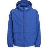 College Jacket - Licht Gevoerd - Zwart - Geribbelde Kraag - Normale Pasvorm