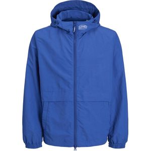 College Jacket - Licht Gevoerd - Zwart - Geribbelde Kraag - Normale Pasvorm