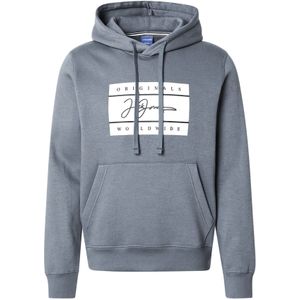 Sweater - Grijs - Sweatstof - Capuchon met Trekkoord