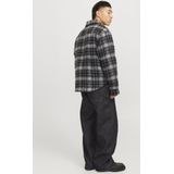 Jack & Jones - Tussenjas - Grijs - Geruit - Losse Pasvorm