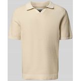 Jack & Jones Campa Korte Mouw Poloshirt - Blauw - 100% Katoen