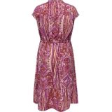 Carnova - Lange Jurk - Viscose - Midi-lengte - Mouwloos - V-Hals