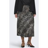 ONLY CARMAKOMA - CARDOMINA SATIN CALF SKIRT WVN - Dames - Rokken