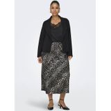 ONLY CARMAKOMA - CARDOMINA SATIN CALF SKIRT WVN - Dames - Rokken