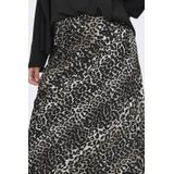 ONLY CARMAKOMA - CARDOMINA SATIN CALF SKIRT WVN - Dames - Rokken
