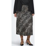 ONLY CARMAKOMA - CARDOMINA SATIN CALF SKIRT WVN - Dames - Rokken