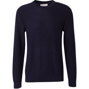 Jack & Jones - Travis - Sweater - Blauw - Gebreid - Crew Neck