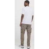 T-shirt - Cloud Dancer - Zwart Gestreept - 100% Katoen - Ronde Hals