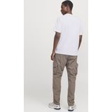 T-shirt - Cloud Dancer - Zwart Gestreept - 100% Katoen - Ronde Hals