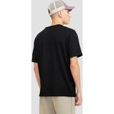 T-shirt - Zwart - Regular Fit - Ronde Hals - Korte Mouwen