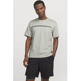 T-shirt - Zwart - Jersey - Ronde Hals - Logoprint - Losse Pasvorm